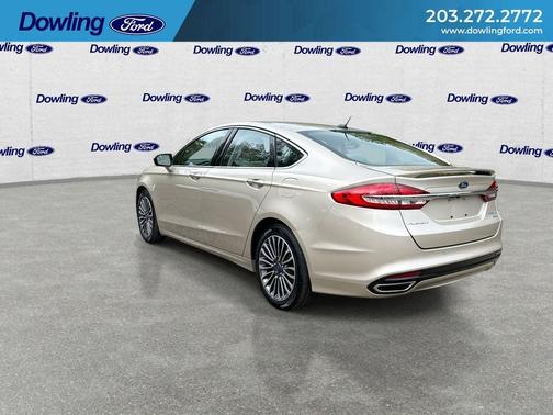 White Gold 2017 Ford Fusion Titanium