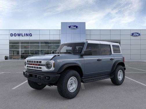 Azure Gray Metallic 2025 Ford Bronco Heritage Edition SUV