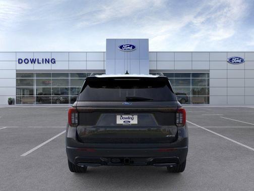 Agate Black Metallic 2026 Ford Explorer ST-Line