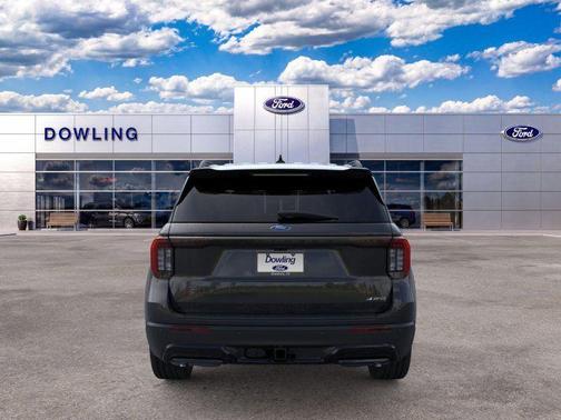 Agate Black Metallic 2026 Ford Explorer ST-Line