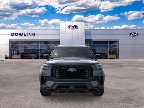 Agate Black Metallic 2026 Ford Explorer ST-Line