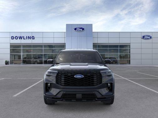 Agate Black Metallic 2026 Ford Explorer ST-Line
