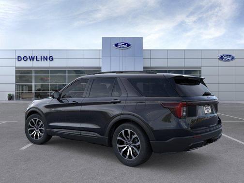 Agate Black Metallic 2026 Ford Explorer ST-Line