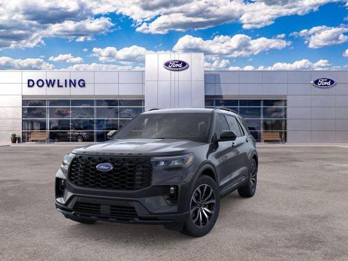 Agate Black Metallic 2026 Ford Explorer ST-Line