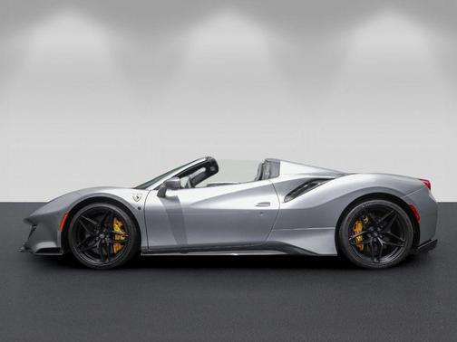 Grigio Titanio Metallic 2020 Ferrari 488 Pista Spider