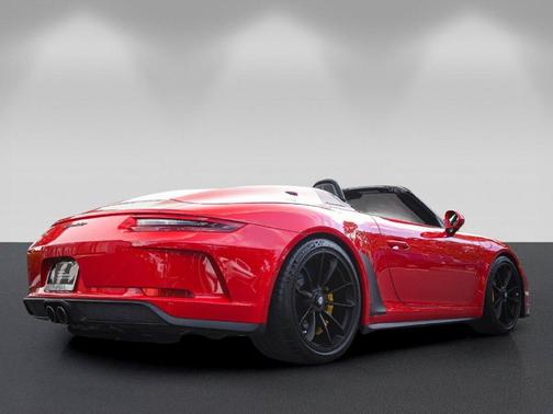 Red 2019 Porsche 911 Speedster