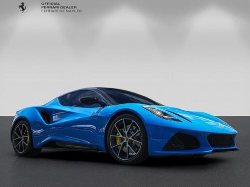 Blue 2024 Lotus Emira V6 First Edition