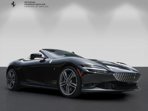 Nero Daytona Metallic 2024 Ferrari Roma Spider