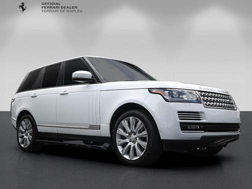 Fuji White 2015 Land Rover Range Rover 5.0L Supercharged