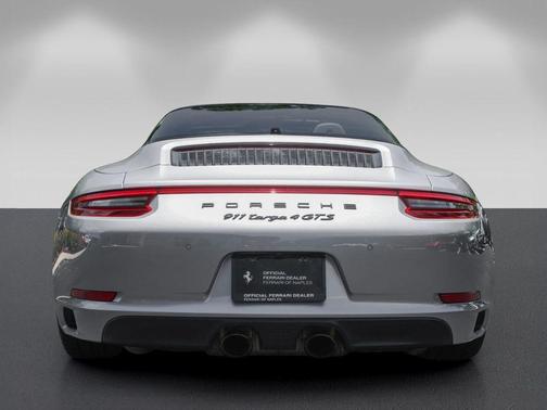 GT Silver Metallic 2018 Porsche 911 Targa 4 GTS