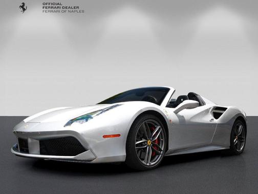 Argento Nurburgring Metallic 2018 Ferrari 488 Spider