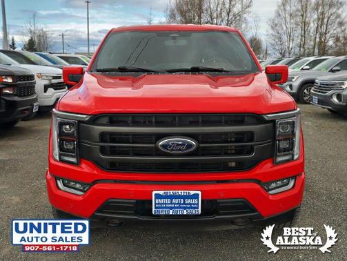 Red 2023 Ford F-150 Lariat