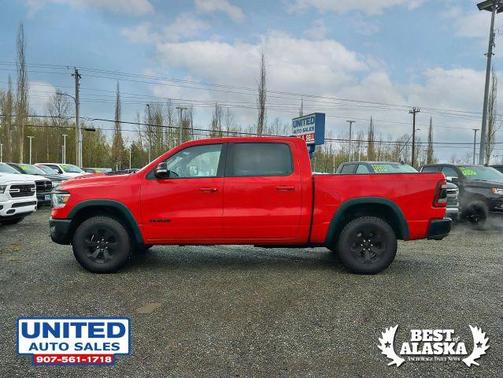 Red 2022 RAM 1500 Rebel