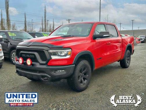 Red 2022 RAM 1500 Rebel