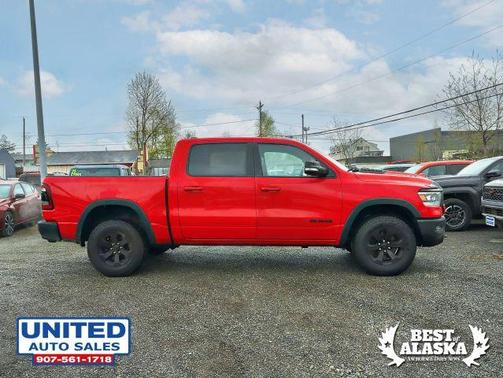 Red 2022 RAM 1500 Rebel