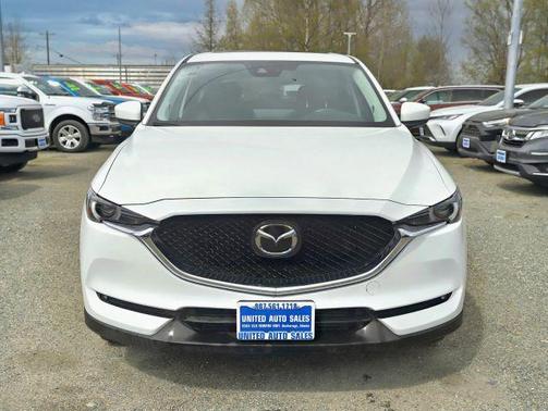 Snowflake White Pearl 2021 Mazda CX-5 Grand Touring Reserve