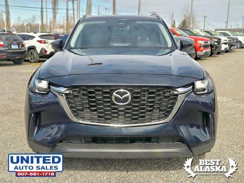 Deep Crystal Blue Mica 2025 Mazda CX-90 SE