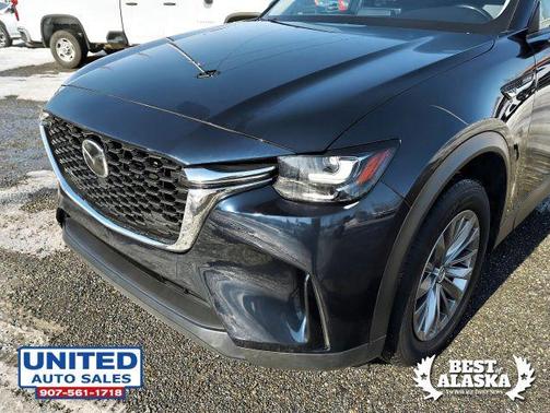 Deep Crystal Blue Mica 2025 Mazda CX-90 SE