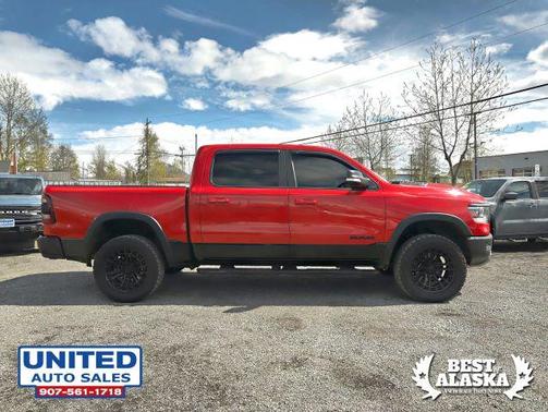 Red 2019 RAM 1500 Rebel