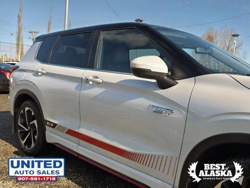 White 2023 Mitsubishi Outlander PHEV RALLIART