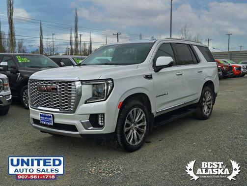 White 2021 GMC Yukon Denali