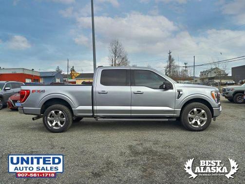 Silver 2021 Ford F-150 XLT