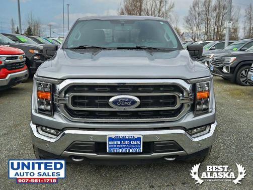 Silver 2021 Ford F-150 XLT