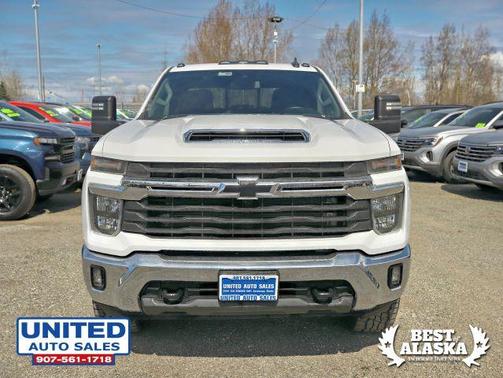 White 2024 Chevrolet Silverado 3500 LT