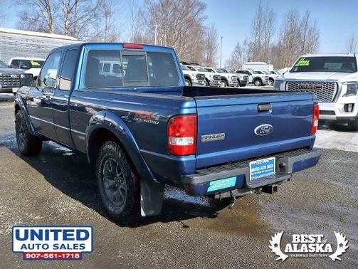 Blue 2011 Ford Ranger XLT
