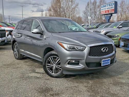 Gun Metallic 2018 INFINITI QX60 Base