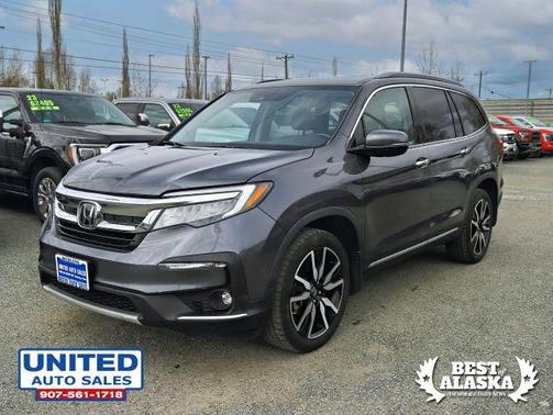 Gray 2019 Honda Pilot Elite
