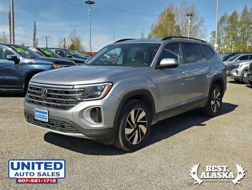 Silver Mist Metallic 2025 Volkswagen Atlas 2.0T SE