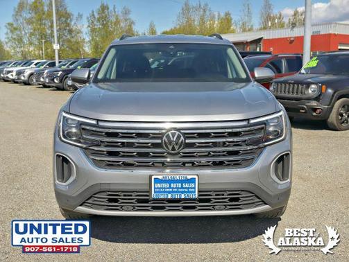 Silver Mist Metallic 2025 Volkswagen Atlas 2.0T SE