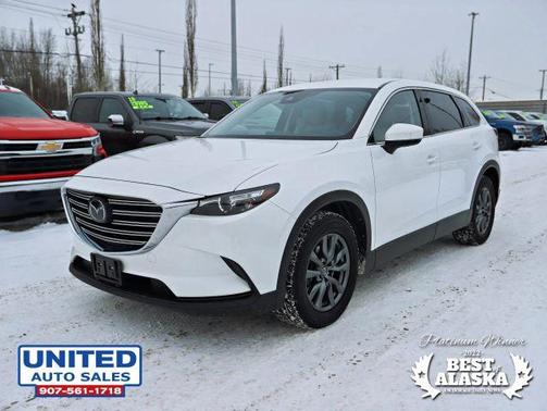 White 2022 Mazda CX-9 Touring