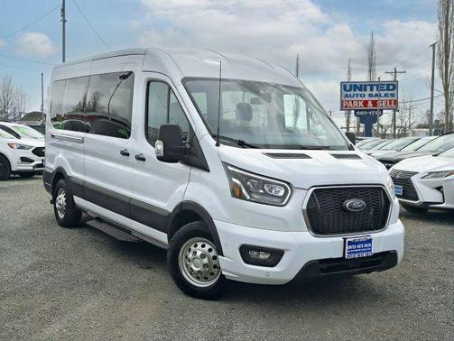 White 2023 Ford Transit-350 XLT
