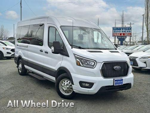 White 2023 Ford Transit-350 XLT