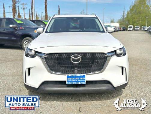 Rhodium White Metallic 2024 Mazda CX-90 PHEV Preferred
