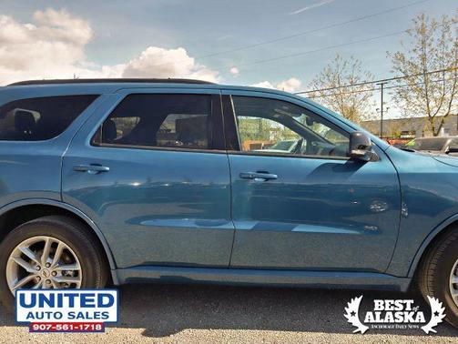Blue 2025 Dodge Durango GT