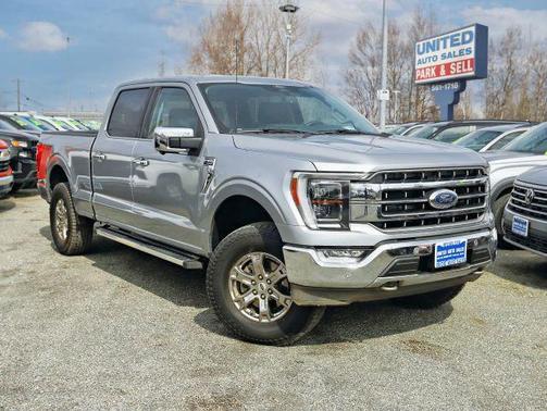 Silver 2022 Ford F-150 Lariat