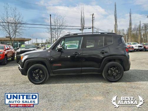 Black 2015 Jeep Renegade Trailhawk