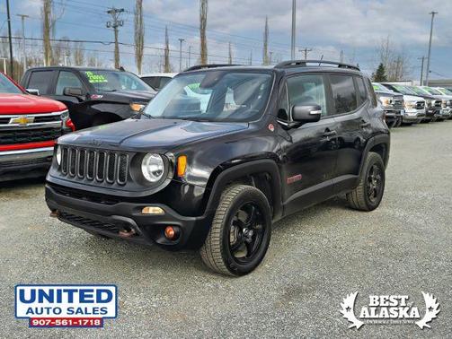 Black 2015 Jeep Renegade Trailhawk