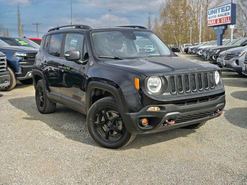 Black 2015 Jeep Renegade Trailhawk