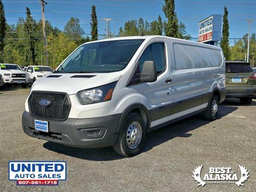 White 2023 Ford Transit-250 LOW ROOF W/LWB