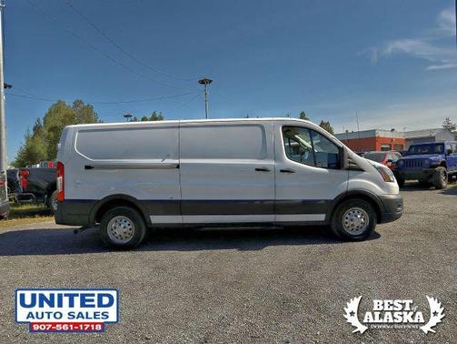 White 2023 Ford Transit-250 LOW ROOF W/LWB