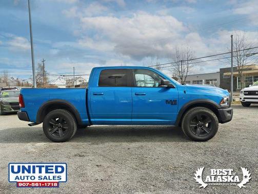 Blue 2021 RAM 1500 Classic SLT