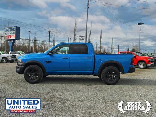 Blue 2021 RAM 1500 Classic SLT