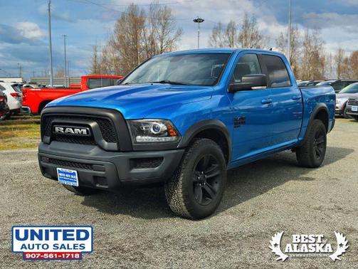 Blue 2021 RAM 1500 Classic SLT