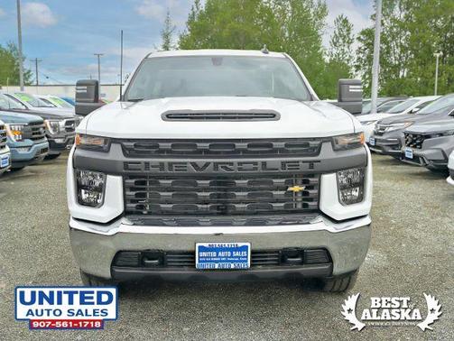 White 2022 Chevrolet Silverado 2500 WT