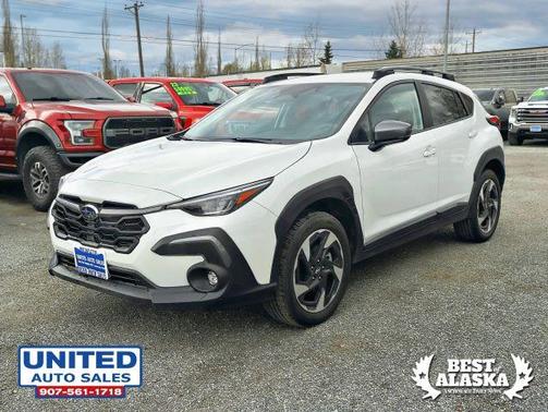 Crystal White Pearl 2024 Subaru Crosstrek Limited