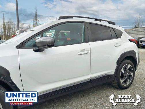 Crystal White Pearl 2024 Subaru Crosstrek Limited